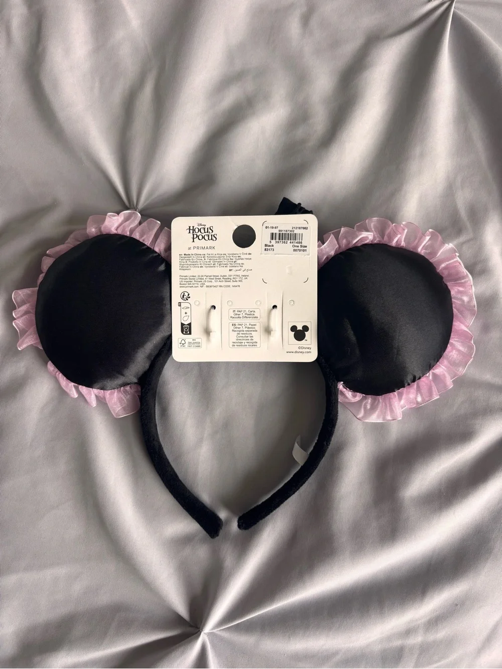 Disney Hocus Pocus Halloween Ears Headband Brand New